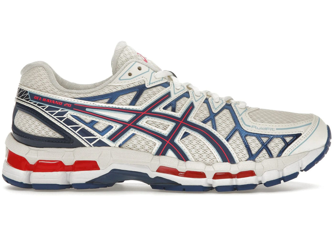 ASICS Gel-Kayano 20 Cream Blue Red in Melbourne, Australia - Prior