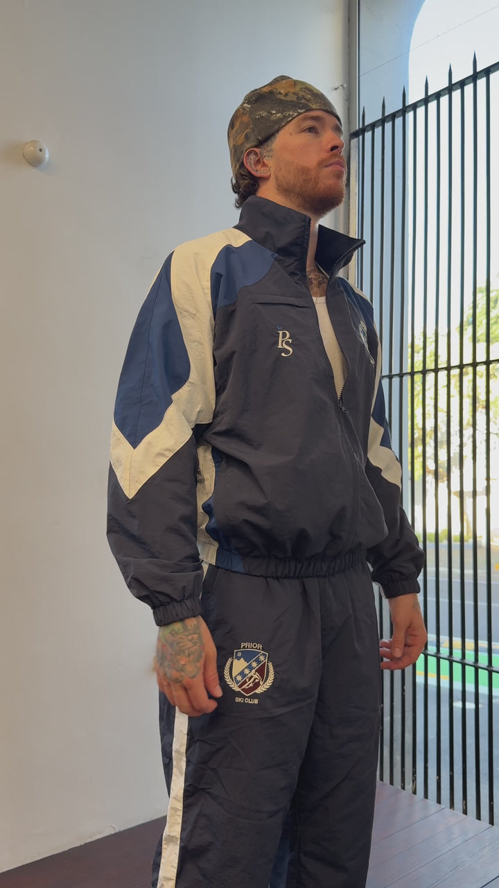 Prior Ski Collection Nylon Track Jacket